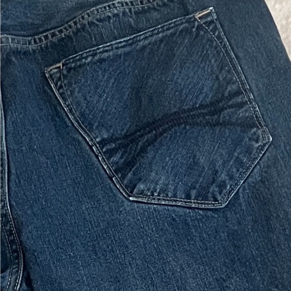 Express Blake Loose Fit Boot Cut blue Jeans - Picture 6 of 6